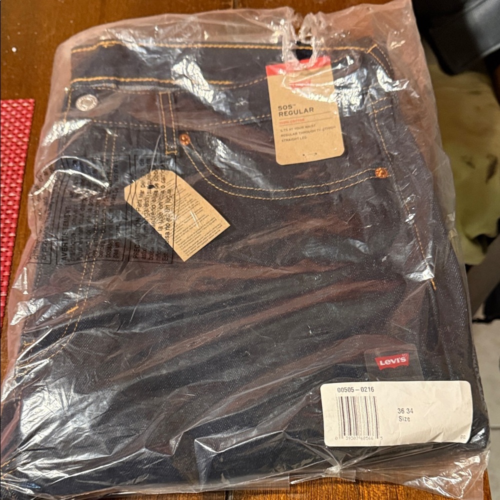 Levi’s men 505 Regular 36x34